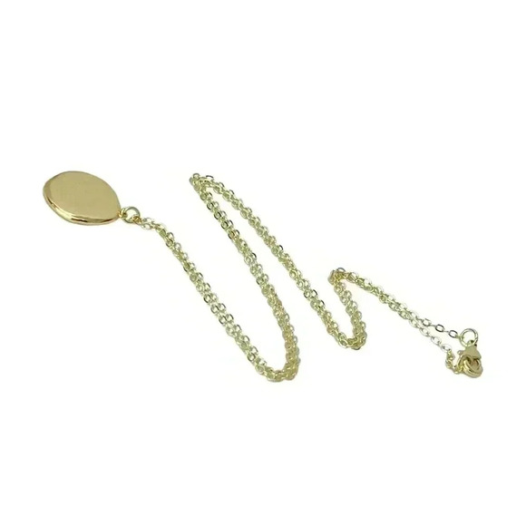 Gold coin owl necklace necklace Athena dainty minimalist jewelry - Picture 6 of 12